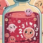 Ilustrácia k rozprávke: Bublinky na úteku: Dobrodružstvo v malinovej fľaši