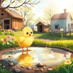 Ilustrácia k rozprávke: Peržinko a tajomstvo kalnej vody