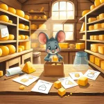 Ilustrácia k rozprávke: Betka a syrové kocky