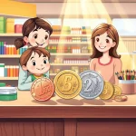 Ilustrácia k rozprávke: Centík – malá minca s veľkým srdcom: Rozprávka o sebavedomí a hodnote každého z nás