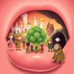 Ilustrácia k rozprávke: Tajomstvo chuťových detektívov: Dobrodružstvo v kráľovstve na jazyku